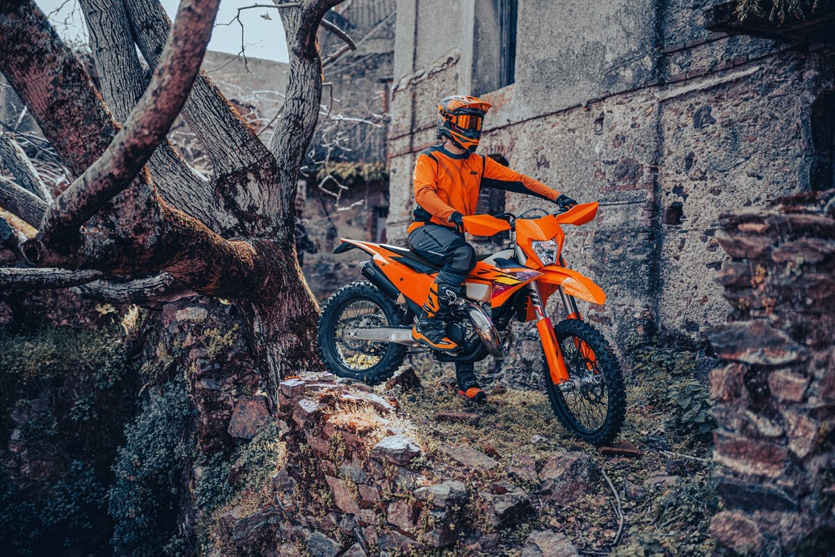 KTM presenta la nuova gamma Enduro 2026